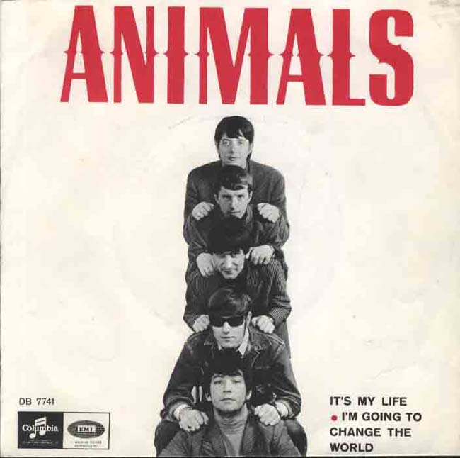The Animals It&#039;s My Life cover artwork
