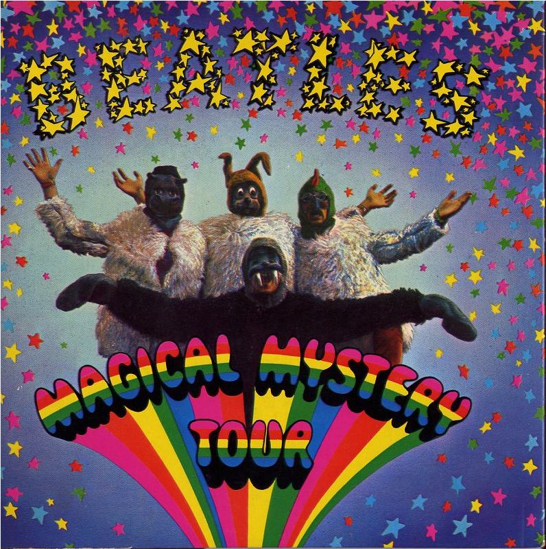 The Beatles Magical Mystery Tour cover artwork