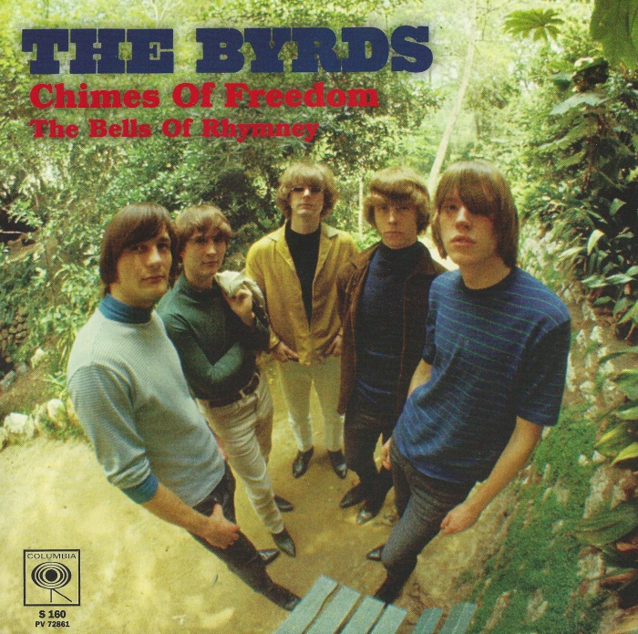 The Byrds Chimes Of Freedom cover artwork
