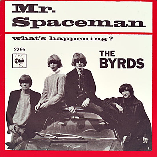 The Byrds Mr. Spaceman cover artwork