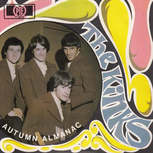 The Kinks Autumn Almanac cover artwork