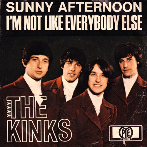 The Kinks Sunny Afternoon cover artwork