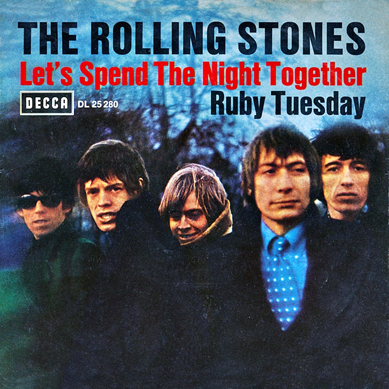 The Rolling Stones — Let&#039;s Spend The Night Together cover artwork