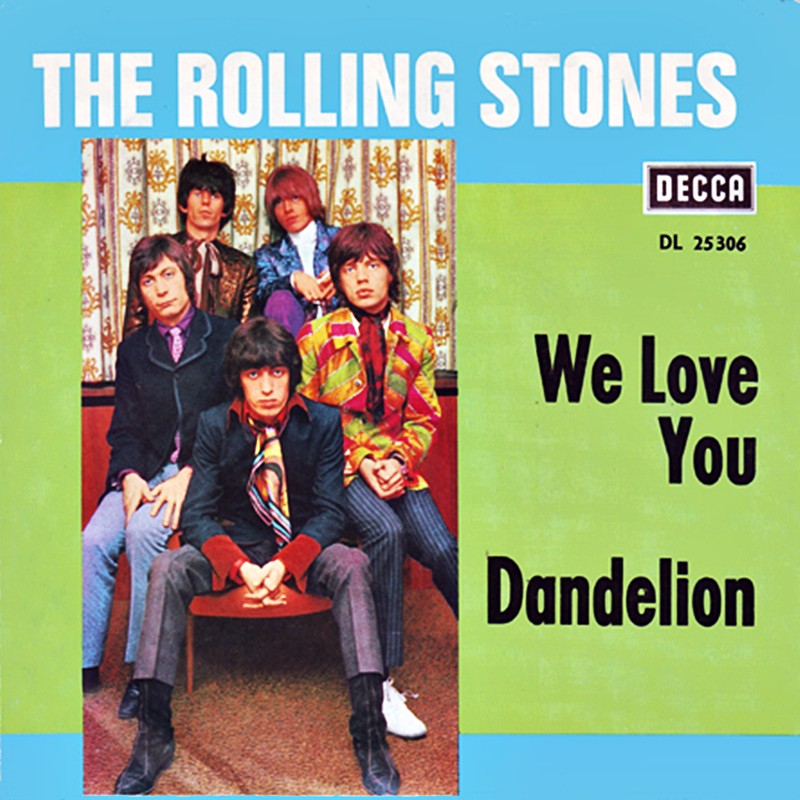 The Rolling Stones — We Love You cover artwork