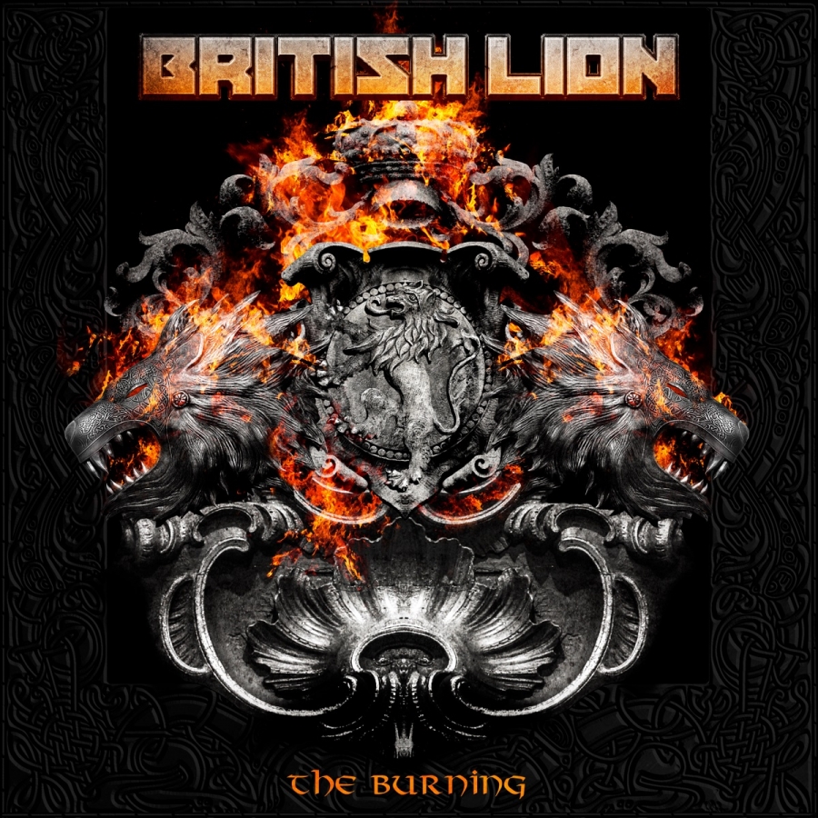 British Lion The Burning cover artwork