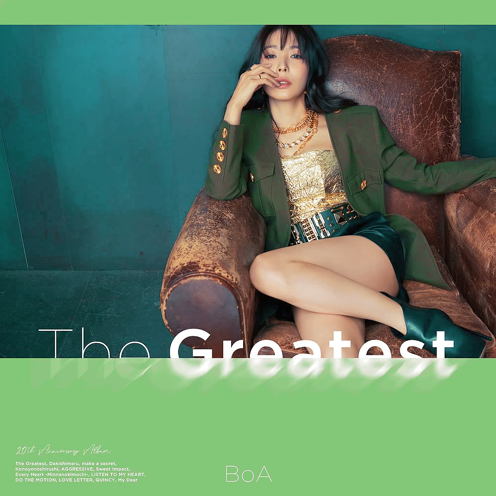 BoA The Greatest cover artwork