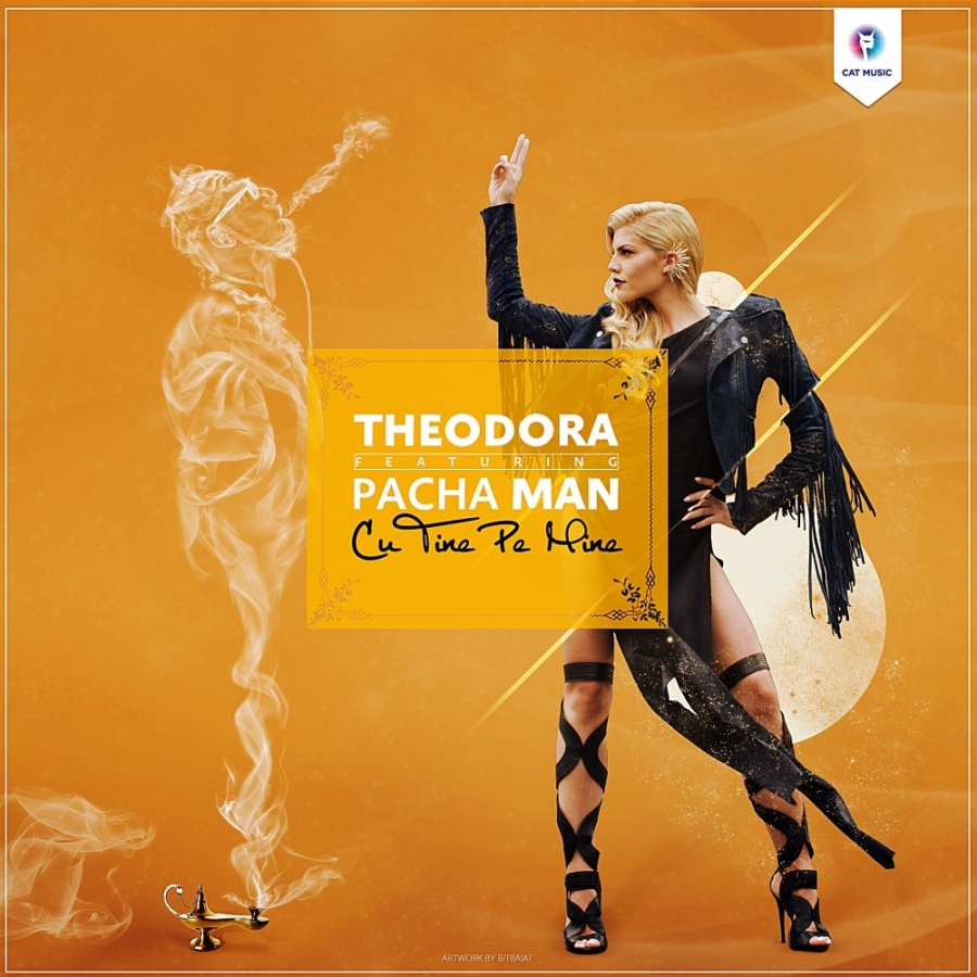 Theodora featuring Pacha Man — Cu Tine Pe Mine cover artwork