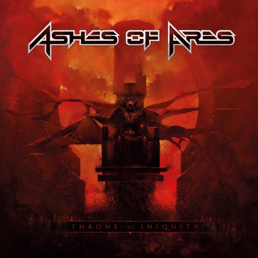 Ashes Of Ares Throne Of Iniquity cover artwork