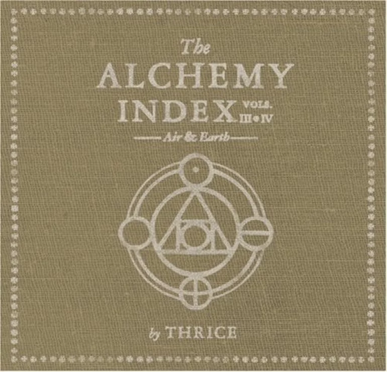 Thrice — The Alchemy Index, Vol. 3 &amp; 4: Air &amp; Earth cover artwork