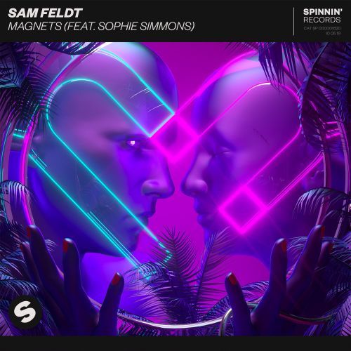 Sam Feldt ft. featuring Sophie Simmons Magnets cover artwork