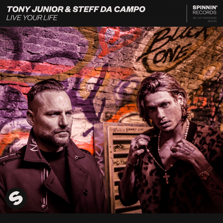 Tony Junior & Steff da Campo Live Your Life cover artwork