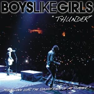 BOYS LIKE GIRLS — Thunder cover artwork