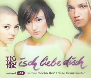 Tic Tac Toe — Isch liebe disch cover artwork