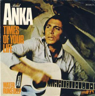 Paul Anka Times of Your Life cover artwork