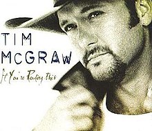 Tim McGraw If You&#039;re Reading This cover artwork