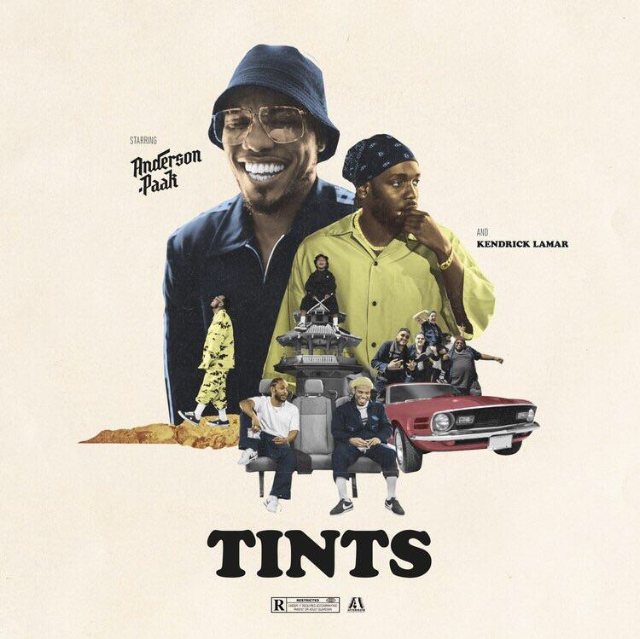 Anderson .Paak ft. featuring Kendrick Lamar Tints cover artwork