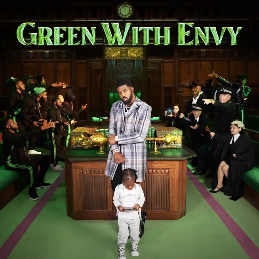 Tion Wayne Green With Envy cover artwork