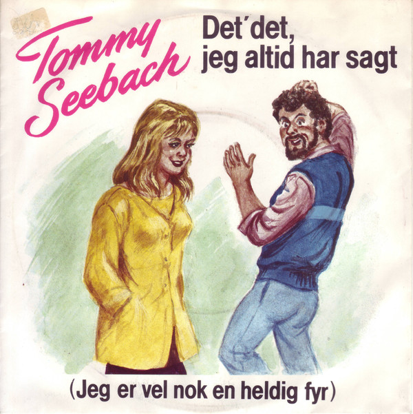 Tommy Seebach — Det&#039; det, jeg altid har sagt cover artwork