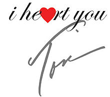 Toni Braxton — I Heart You cover artwork