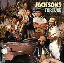 The Jacksons Torture cover artwork