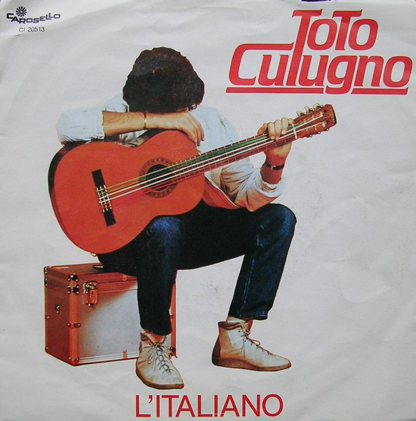 Toto Cutugno L&#039;Italiano cover artwork