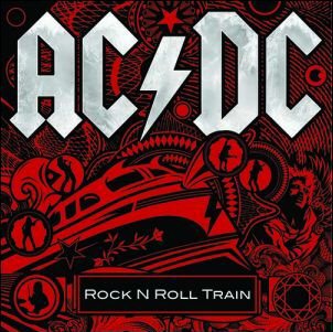 AC/DC — Rock &#039;n&#039; Roll Train cover artwork