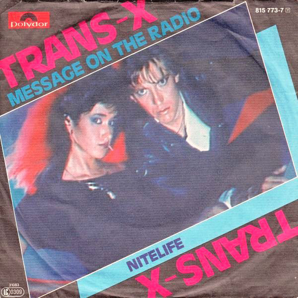 Trans-X — Message on the Radio cover artwork
