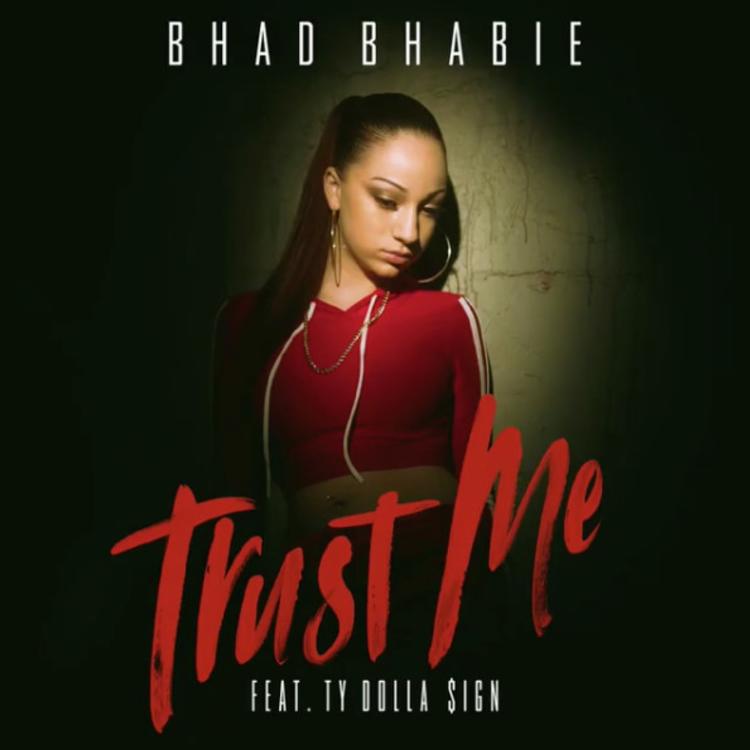 Bhad Bhabie featuring Ty Dolla $ign — Trust Me cover artwork