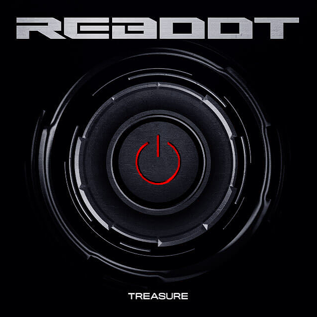 TREASURE — 2ND FULL ALBUM &#039;REBOOT&#039; cover artwork