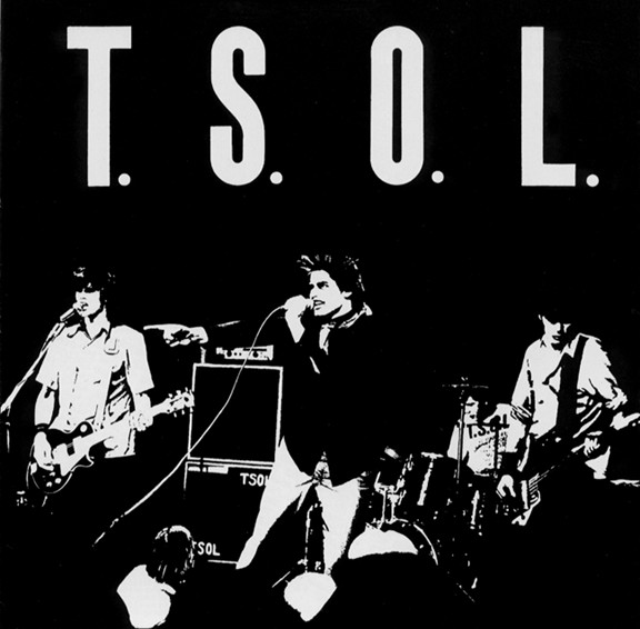 T.S.O.L. T.S.O.L. (EP) cover artwork