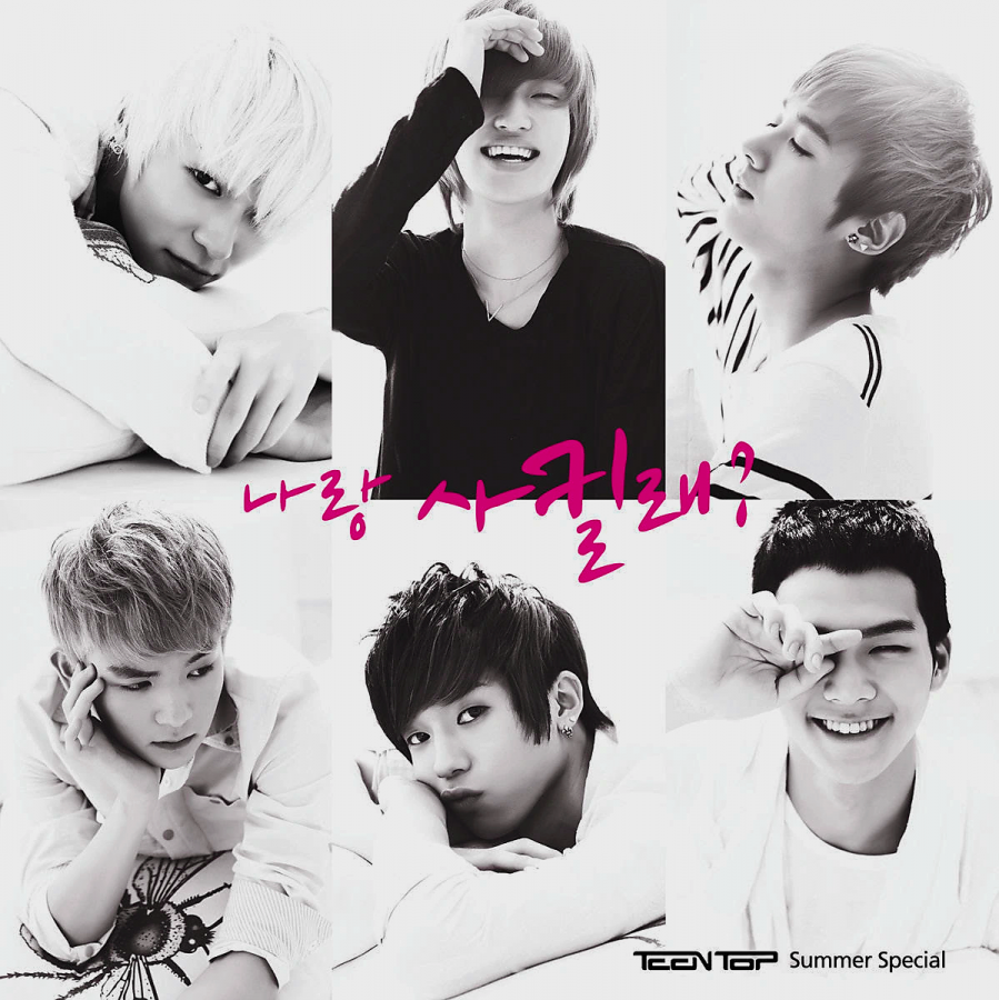 Teen Top Summer Special &#039;Be Ma Girl&#039; cover artwork