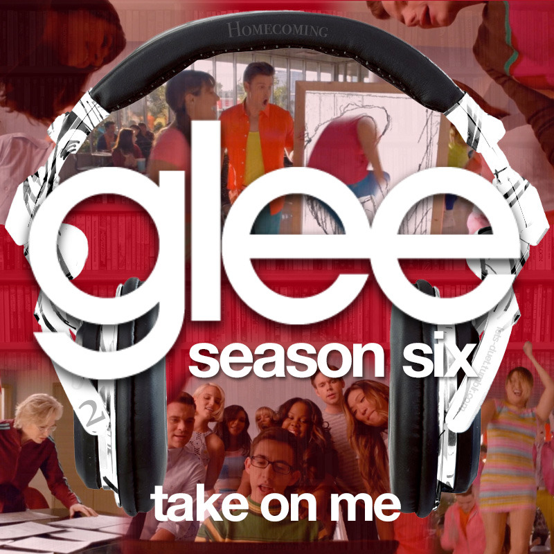 Glee Cast Take On Me cover artwork