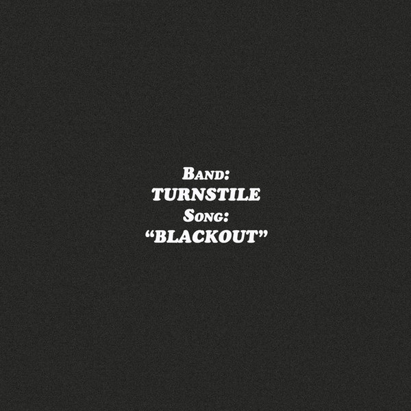 Turnstile — Blackout cover artwork