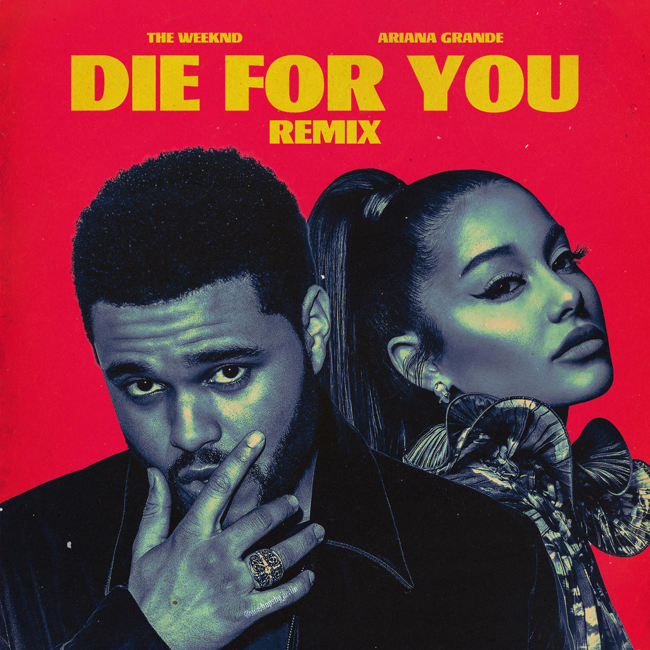 DED Die for You (Remix) cover artwork