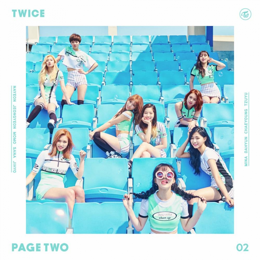 TWICE — CHEER UP cover artwork