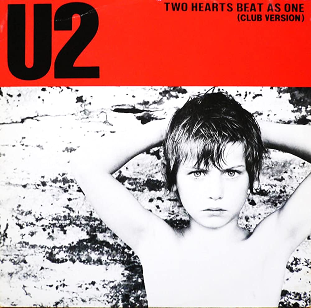 U2 Two Hearts Beat As One cover artwork