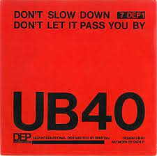 UB40 Don&#039;t Let It Pass You By cover artwork