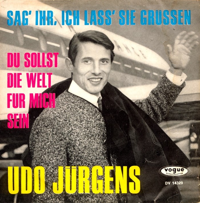 Udo Jürgens Sag&#039; ihr, ich laß&#039; sie grüssen cover artwork