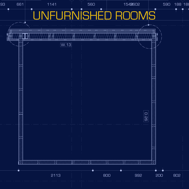 Blancmange Unfurnished Rooms cover artwork