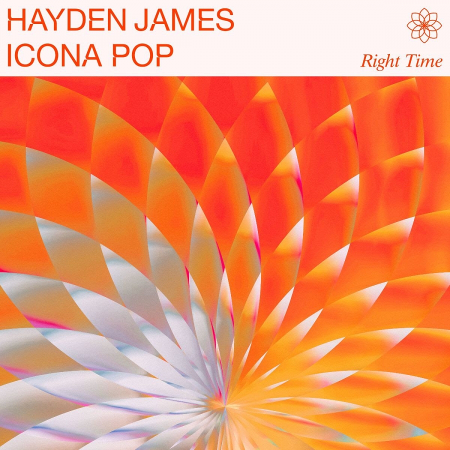 Hayden James & Icona Pop — Right Time cover artwork