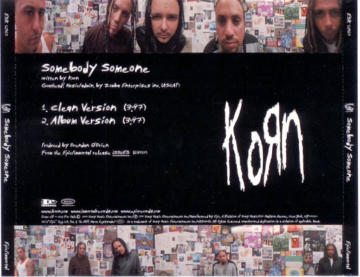 Korn — Somebody Someone cover artwork