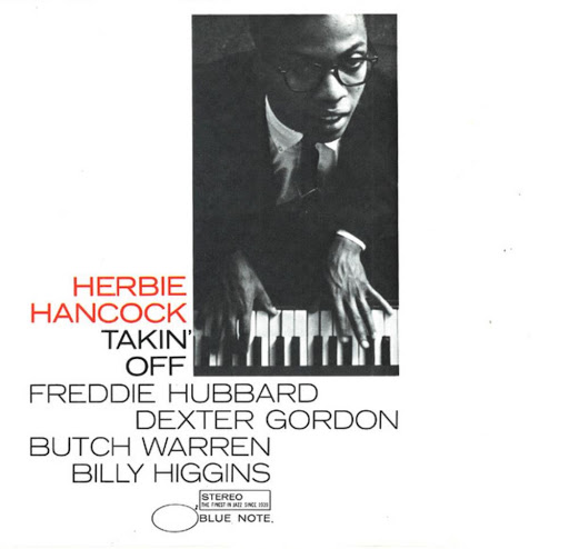 Herbie Hancock Takin&#039; Off cover artwork