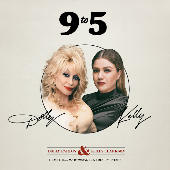 Kelly Clarkson & Dolly Parton 9 To 5 cover artwork