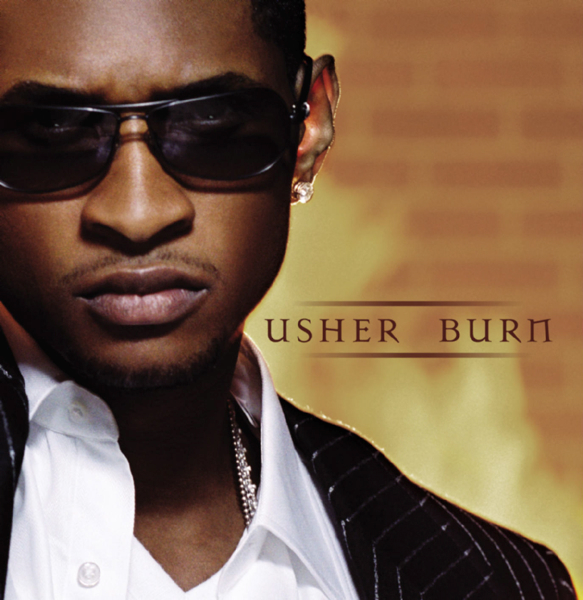 USHER — Burn cover artwork