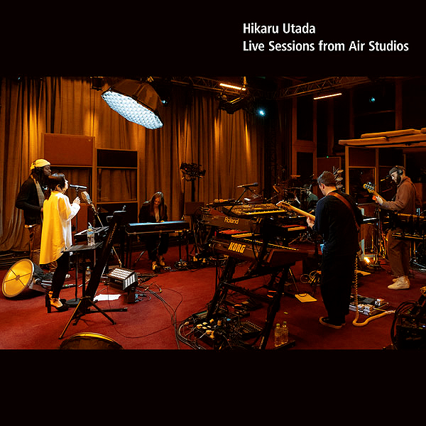 Utada Hikaru Hikaru Utada Live Sessions from Air Studios cover artwork