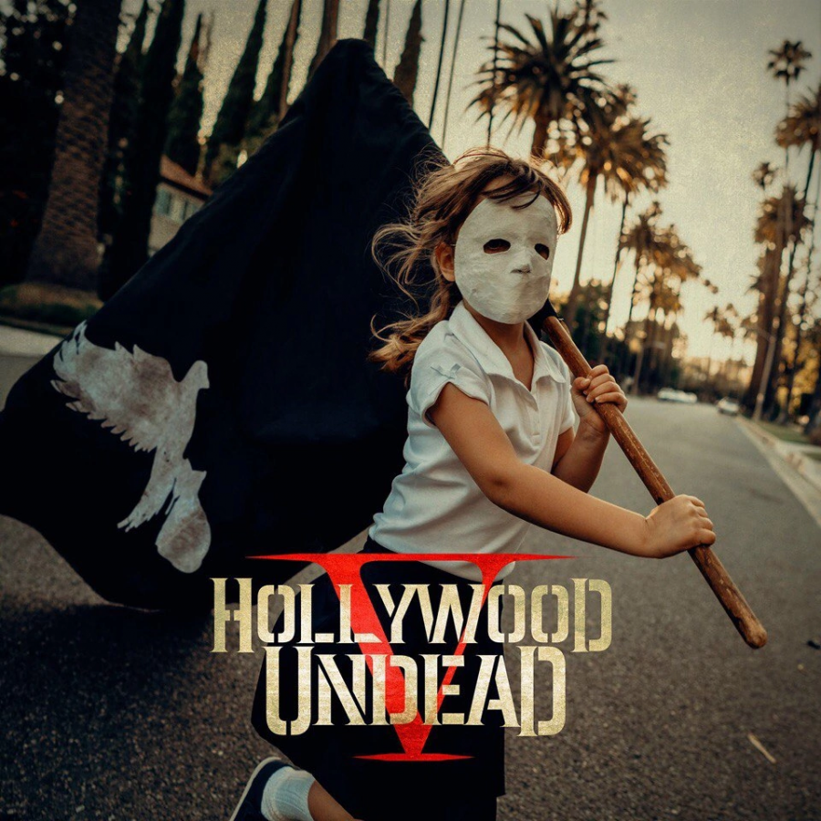 Hollywood Undead V cover artwork