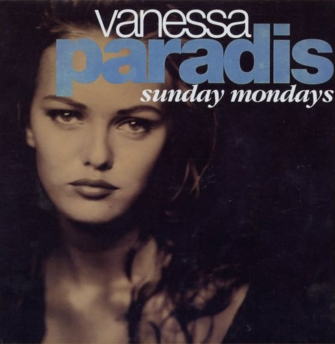 Vanessa Paradis Sunday Mondays cover artwork
