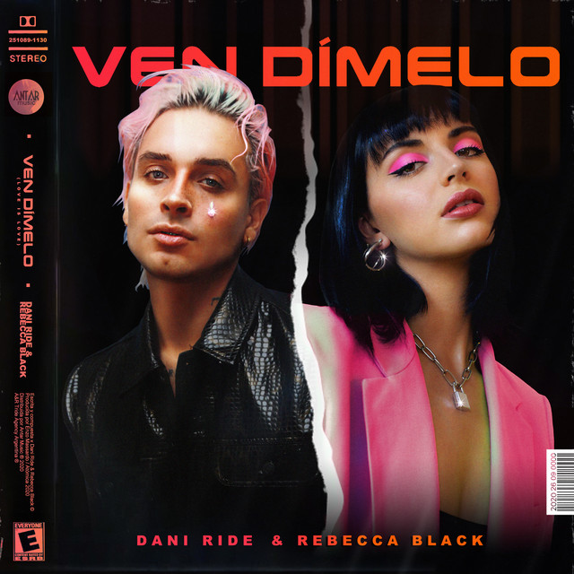Dani Ride & Rebecca Black Ven Dimelo (Love is Love) cover artwork