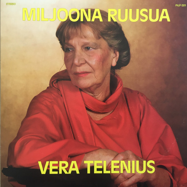 Vera Telenius Miljoona Ruusua cover artwork