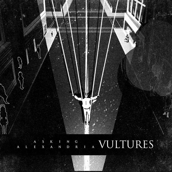 Asking Alexandria Vultures cover artwork